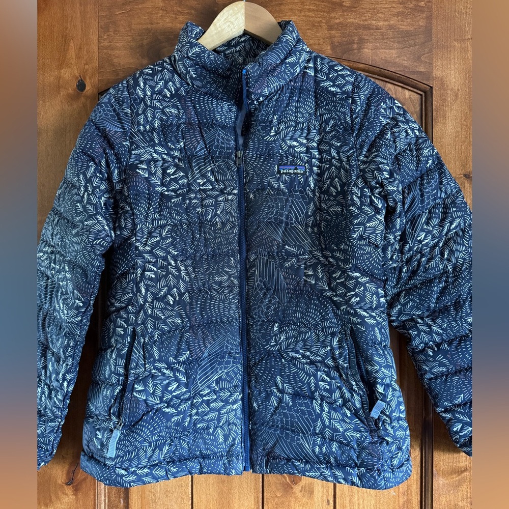 Patagonia Navy and Light Blue Jacket